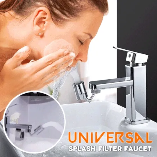Upgraded Universal Splash Filter Faucet